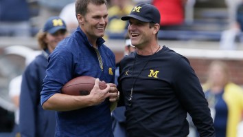 Jim Harbaugh Wants To Immortalize Tom Brady With The Only Honor The Quarterback Hasn’t Received Yet