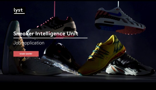 sneakerheads dream job iq test lyst