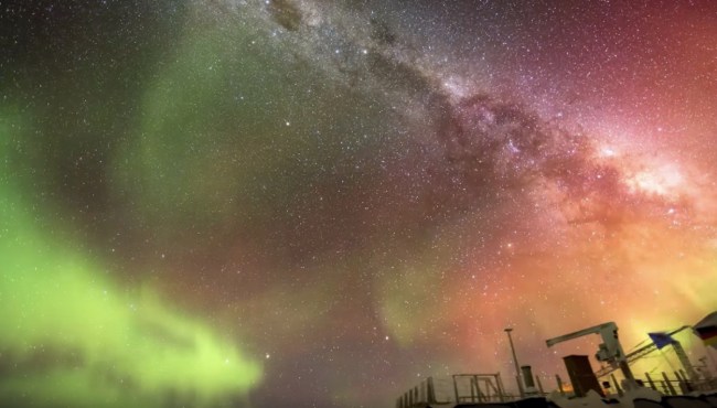 Southern Lights South Pole
