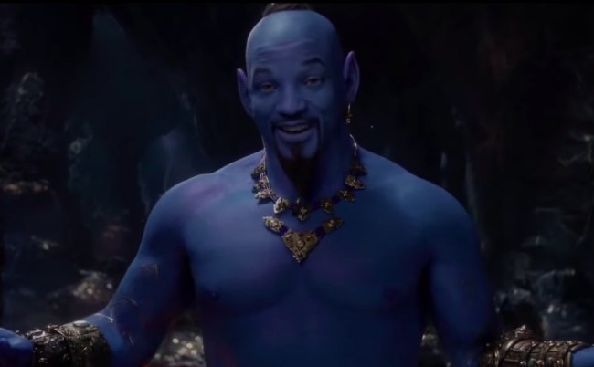 will smith aladdin genie reactions