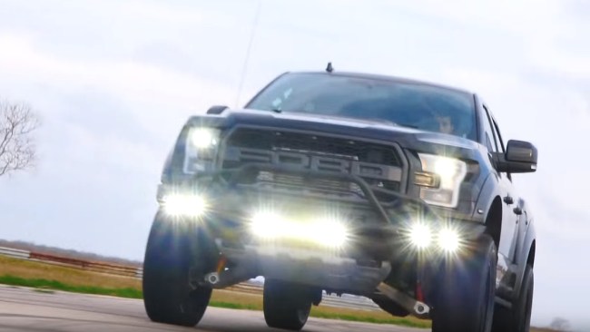 Dwayne The Rock Johnson New Hennessey VelociRaptor V8