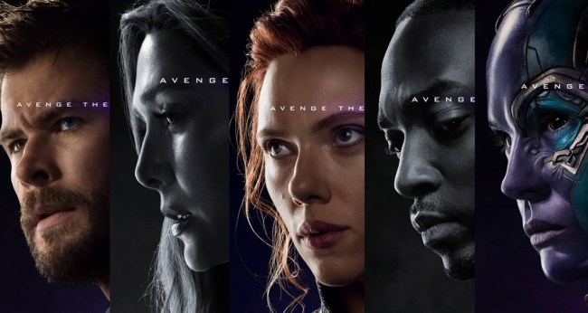 avengers endgame character posters alive dead