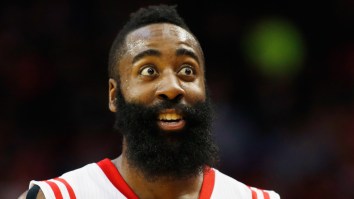 It Sure Sounds Like James Harden Thinks Kevin Durant Still Plays For The Warriors