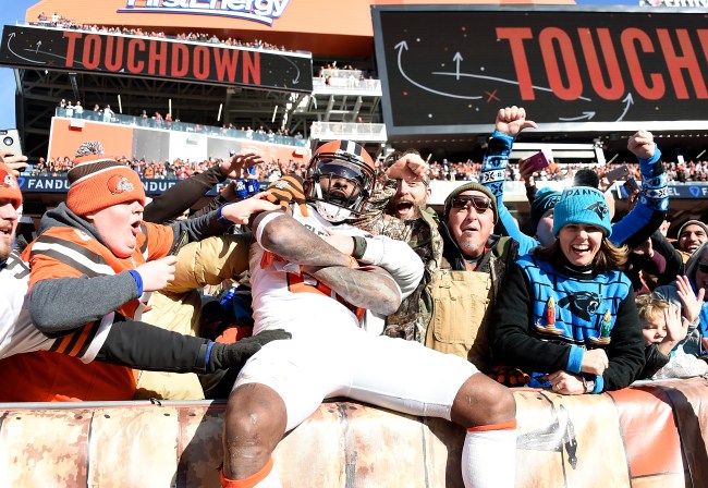 Jarvis Landry and Cleveland Browns fans
