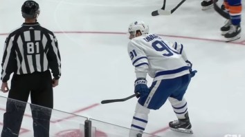Behold The Surreal Moment 14,000 Islanders Fans Boo And Chant ‘A**hole’ As John Tavares Took The Ice