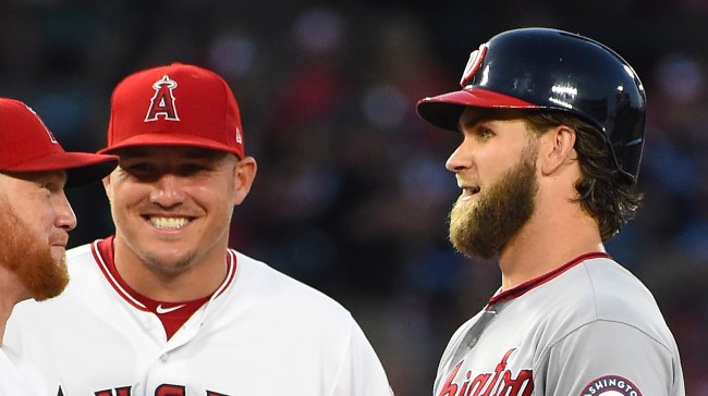 Mike Trout's Contract Spawns Bryce Harper, Philadelphia Phillies Jokes