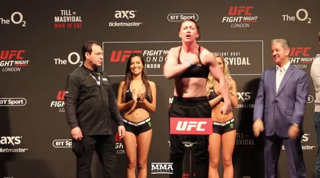 Molly McCann Won UFC London Fight Eye injury