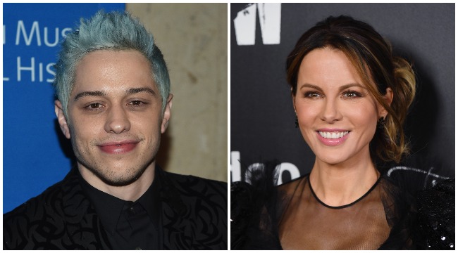 Pete Davidson Kate Beckinsale Make Out