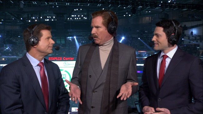 ron burgundy los angeles kings