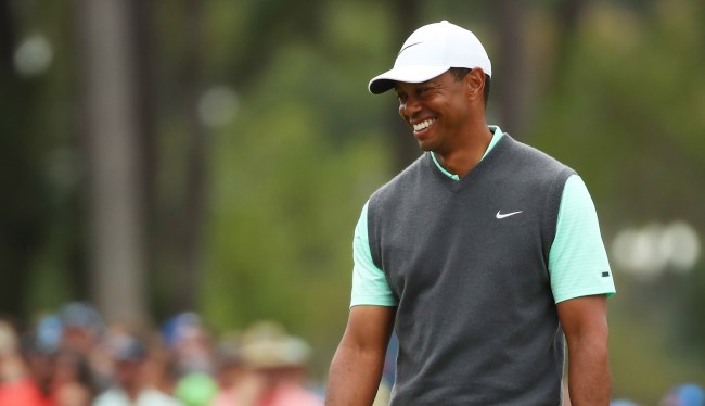 Tiger Woods Laughed When He Saw A Fan Wearing His Mugshot On A T-Shirt