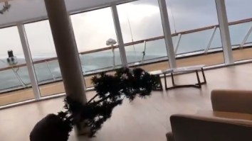 Scary Videos Show Stranded Norwegian Cruise Liner Battered By Storm, 1,300 Evacuated From Ship By Helicopter