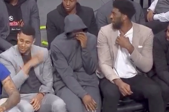 76ers bench fart