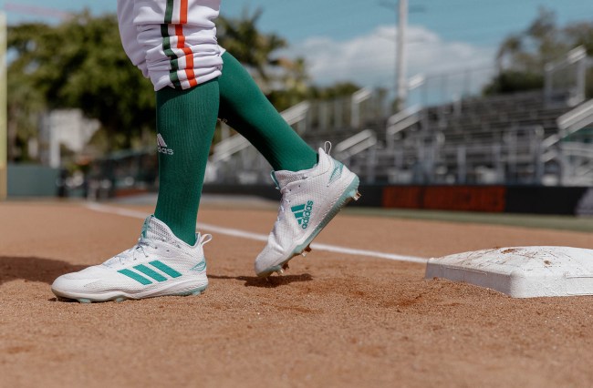 Adidas Parley University of Miami uniforms