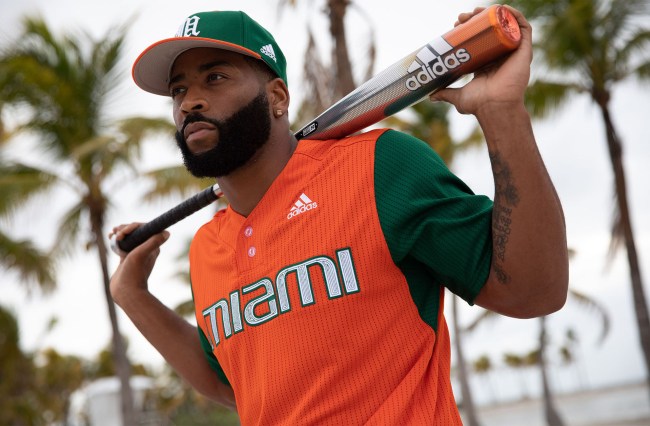 Adidas Parley University of Miami uniforms