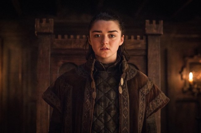 Arya Stark Faceless Disguise Battle of Winterfell Game of Thrones