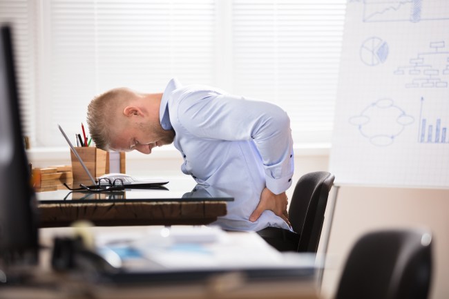 Lower Back Pain Desk Sitting