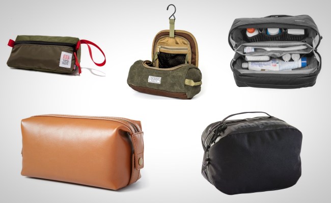 best men's dopp kits under $75