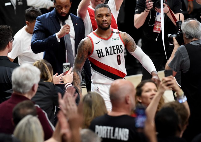 Damian Lillard takes one last shot at Paul George after game-winning shot to end first-round NBA Playoffs series