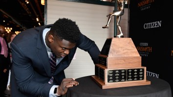 Zion Williamson Helps Couple With Baby’s Gender Reveal By Doing What He Does Best