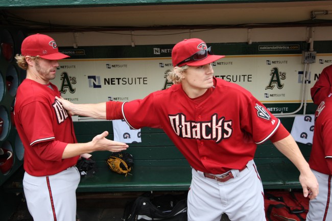 Eric Brynes Arizona Diamondbacks Speed Golf world record