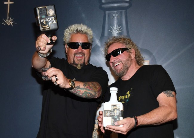 guy fieri sammy hagar tequila