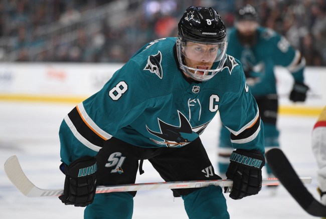 Joe Pavelski mouth goal