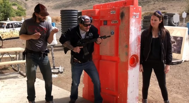 Videos Of Keanu Reeves Being Trained Gun Tactics By A Navy SEAL For 'John Wick 3' Is So Interesting To Watch
