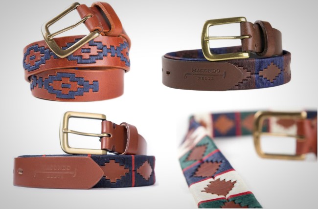 Macondo Belts handmade in Colombia
