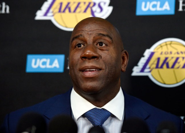 magic johnson lakers subtweet
