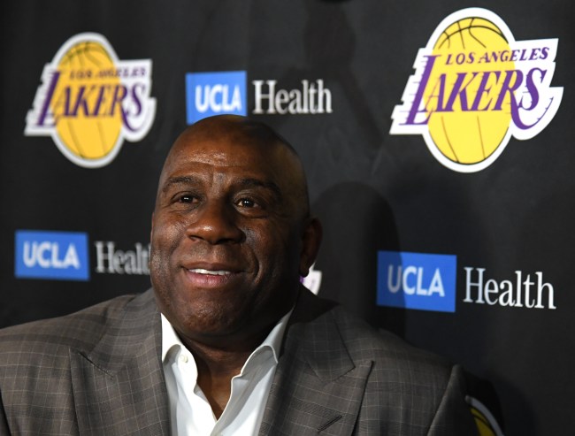 Magic Johnson says he still talks to Los Angeles Lakers "almost every day" even after resigning a couple of weeks ago.