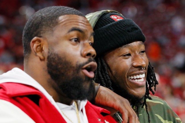 Alvin Kamara and Mark Ingram are two of the NFL players who will compete in a 40-yard-dash race to see who the fastest player in the league is.