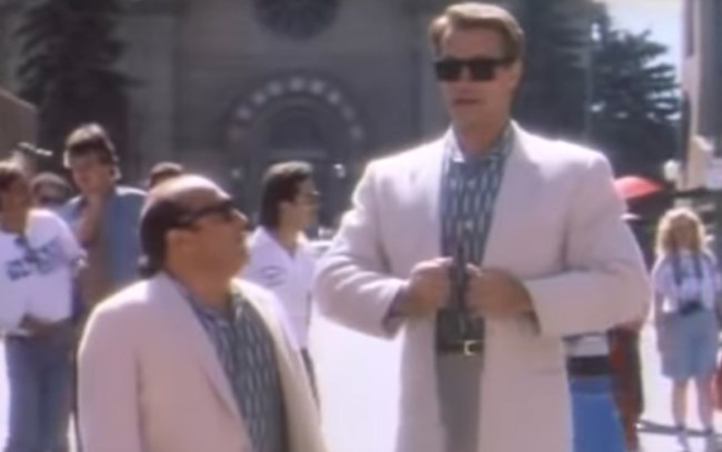 Actor Arnold Schwarzenegger explains why he refused to take a salary on the movie Twins.