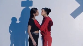Bella Hadid Kissed A Female Robot In An Ad And Calvin Klein Was Forced To Apologize After Backlash