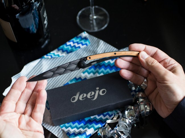 Deejo Knives are a perfect addition to every guy's daily travel game