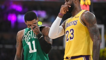 Kyrie Irving Reportedly Hung Out With LeBron James In L.A. As Rumors That LeBron Is Trying To Recruit Him To Play For Lakers Heat Up
