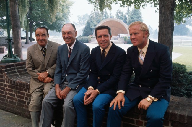 Jack Nicklaus and Gary Player