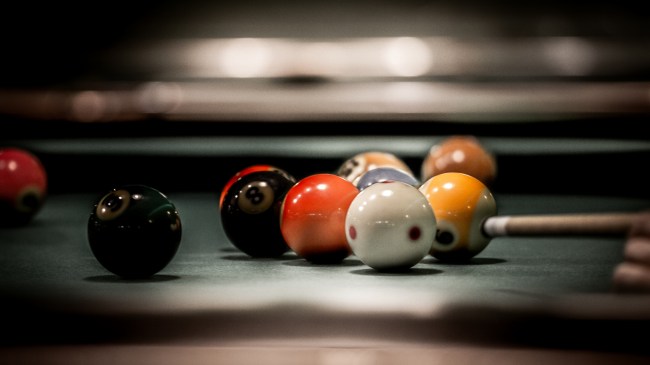 billiards table