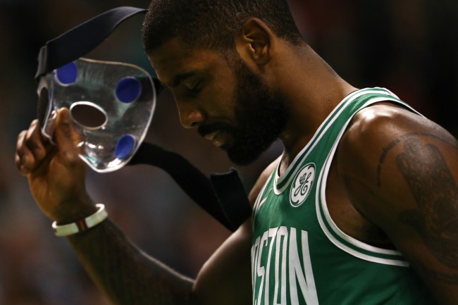 Kyrie Irving's "old body" is reportedly a concern for NBA teams this summer, according to Chris Carter