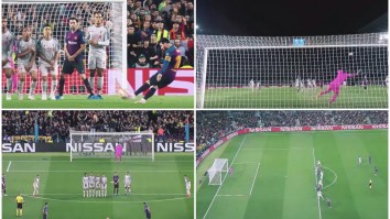 Lionel Messi’s 600th Career Goal For Barcelona Was A Perfect Shot That Defied The Laws Of Physics And Man