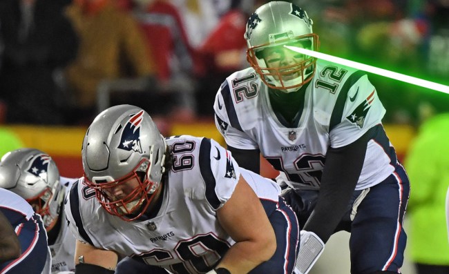 Man Arrested For Shining Laser Pointer At Tom Brady Will Not Apologize
