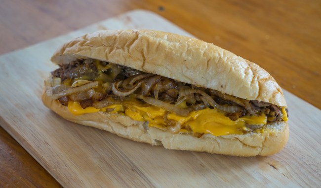 philly cheesesteak cheesecake