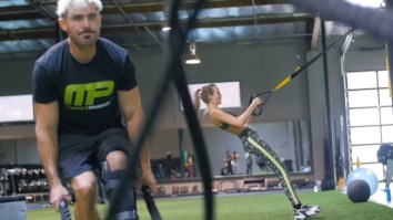 Zac Efron Worked Out With 4 Victoria’s Secret Models On His YouTube Show And He Should Change Its Name To ‘Life Goals’