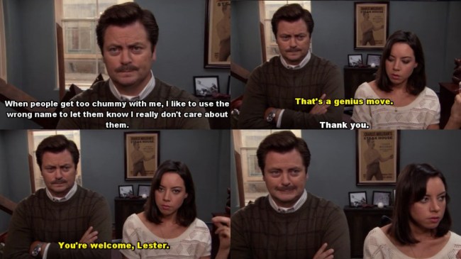 april and ron