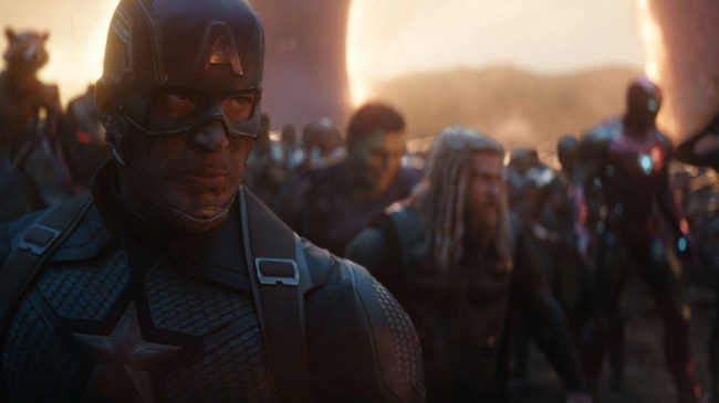 captain america in avengers endgame