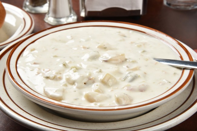 clam chowder popsicle