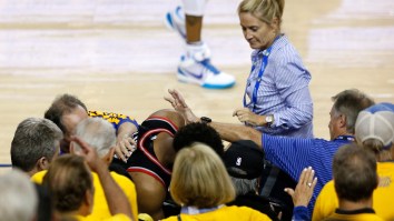 The Warriors Release A Statement Following Part-Owner Shoving Kyle Lowry, Reveal Punishment