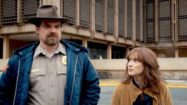 hopper joyce stranger things
