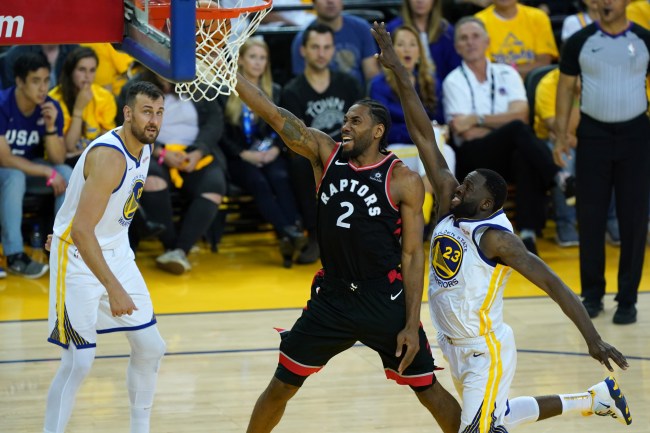 Kawhi Leonard admits that he hasn't thought about free agency at all during NBA Finals.