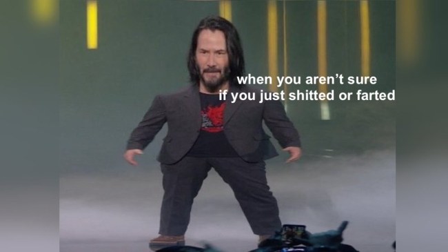 best mini keanu reeves memes