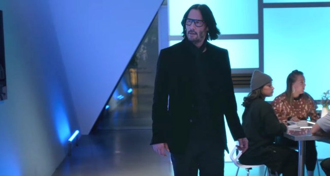 Keanu Reeves Walking In Slow Motion Meme Account Is Hilarious